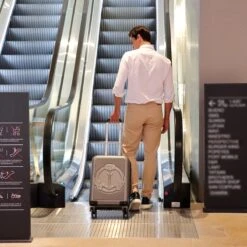 Biggdesign Ocean Handbagage Koffer - Reiskoffer - Grijs - Klein -Optimaal Reisopslag Winkel 1200x1200 298