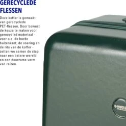 Princess Traveller Harlem - Handbaggage Koffer - Groen - S - 55cm -Optimaal Reisopslag Winkel 1200x1200 312