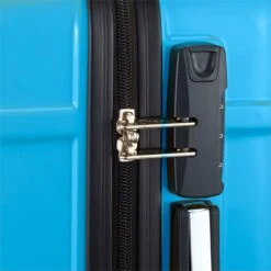 Tesla PC - Handbagage Koffer - 55x35x20 Cm - 4 Wielen - Licht Blauw -Optimaal Reisopslag Winkel 1200x1200 334