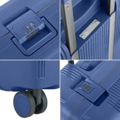 CarryOn Protector Luxe 2-delige Kofferset - TSA Trolleyset Handbagage En Groot - Kliksloten - Ultralicht - Blauw 5 CarryOn Protector Luxe 2-delige Kofferset - TSA Trolleyset Handbagage En Groot - Kliksloten - Ultralicht - Blauw -Optimaal Reisopslag Winkel 1200x1200 35