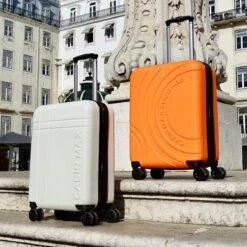 CabinMax Velocity Handbagage Koffer - Uitbreidbaar Trolley 44L - Harde Reiskoffer - 55x40x20/25 Cm - Lichtgewicht - Groot Capaciteit - Geel -Optimaal Reisopslag Winkel 1200x1200 38