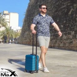 CabinMax Handbagage Koffer - Trolley 30L - Harde Reiskoffer - 45x36x20cm - Lichtgewicht - Groot Capaciteit - Endless Sea 11 CabinMax Handbagage Koffer - Trolley 30L - Harde Reiskoffer - 45x36x20cm - Lichtgewicht - Groot Capaciteit - Endless Sea -Optimaal Reisopslag Winkel 1200x1200 381