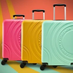 CabinMax Velocity Handbagage Koffer - Uitbreidbaar Trolley 44L - Harde Reiskoffer - 55x40x20/25 Cm - Lichtgewicht - Groot Capaciteit - Geel -Optimaal Reisopslag Winkel 1200x1200 39