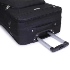 Decent Basic-Line Medium Trolley 63 Cm - Zwart -Optimaal Reisopslag Winkel 1200x1200 4