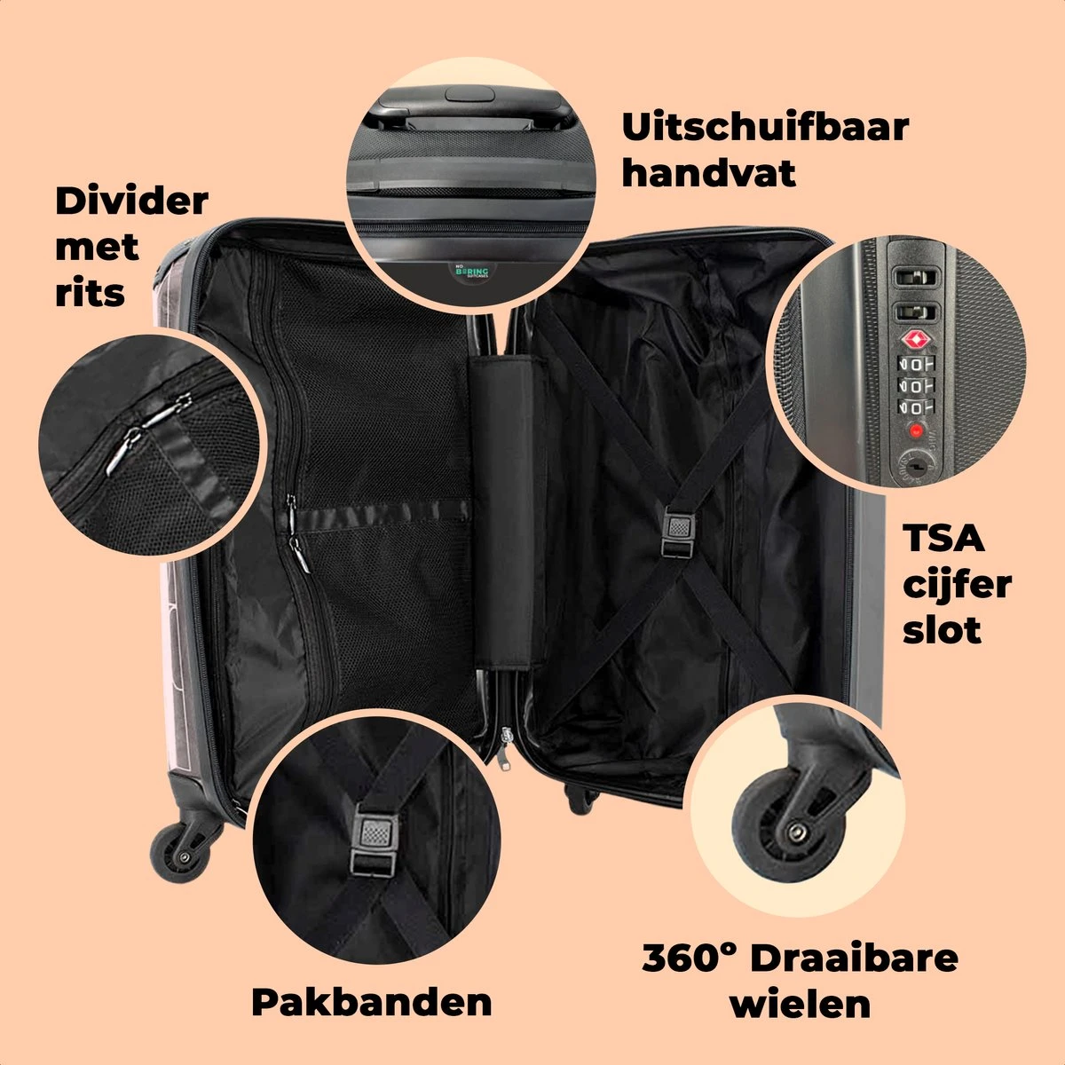 NoBoringSuitcases.com® Kinderkoffer - Handbagage kinderen - Kitten - Skateboard - Roze - Meisjes - Kinderen - Trollet op wieltjes - Past binnen 55x40x20 cm en 55x35x25 cm - Koffer meisje NoBoringSuitcases.com® Kinderkoffer - Handbagage Kinderen - Kitten - Skateboard - Roze - Meisjes - Kinderen - Trollet Op Wieltjes - Past Binnen 55x40x20 Cm En 55x35x25 Cm - Koffer Meisje -Optimaal Reisopslag Winkel 1200x1200 429