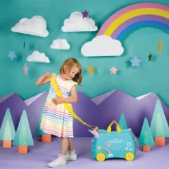 Trunki Ride-On Handbagage Koffer 46 Cm - Eenhoorn -Optimaal Reisopslag Winkel 1200x1200 448