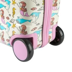 Princess Traveller Kids Collection - Ride-On Trolley - Zeemeermin - 42cm -Optimaal Reisopslag Winkel 1200x1200 451
