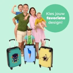 NoBoringSuitcases.com® Koffer - Reiskoffer Met Wielen - Pauw - IJshoorntjes - Blauw - IJs - Vogel - Handbagage Trolley - Past Binnen 55x40x20 Cm En 55x35x25 Cm - Fotokoffer 9 NoBoringSuitcases.com® Koffer - Reiskoffer Met Wielen - Pauw - IJshoorntjes - Blauw - IJs - Vogel - Handbagage Trolley - Past Binnen 55x40x20 Cm En 55x35x25 Cm - Fotokoffer -Optimaal Reisopslag Winkel 1200x1200 466