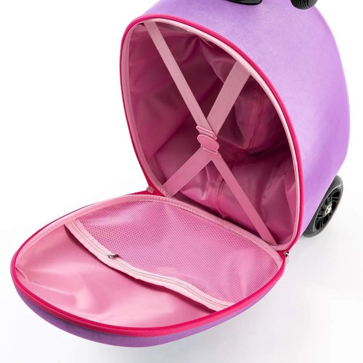 Kinderstep | Reiskoffer met wielen - FDBW - Koffer Kinderen | Paarse Eenhoorn | Step met 3 Wielen - Bouncy Box 50 kilo 40x20x25 cm + Nekkussen Vliegtuig Kinderstep | Reiskoffer Met Wielen - FDBW - Koffer Kinderen | Paarse Eenhoorn | Step Met 3 Wielen - Bouncy Box 50 Kilo 40x20x25 Cm + Nekkussen Vliegtuig -Optimaal Reisopslag Winkel 1200x1200 520