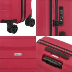 CarryOn Porter ® Reiskoffer - 66cm Trolley Met TSA-slot - OKOBAN Registratie - Rood -Optimaal Reisopslag Winkel 1200x1200 555