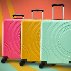 CabinMax Velocity Handbagage Koffer - Uitbreidbaar Trolley 44L - Harde Reiskoffer - 55x40x20/25 Cm - Lichtgewicht - Groot Capaciteit - Zwart -Optimaal Reisopslag Winkel 1200x1200 565