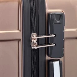 Tesla - Kofferset - 3-delig - 4 Wielen - Cijferslot - Goud -Optimaal Reisopslag Winkel 1200x1200 60