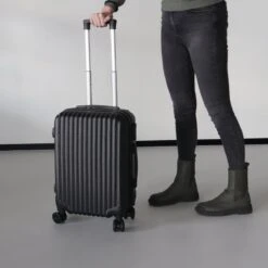 Handbagage Koffer 55cm Zwart 4 Wielen Trolley Met Pin Slot 6 Handbagage Koffer 55cm Zwart 4 Wielen Trolley Met Pin Slot -Optimaal Reisopslag Winkel 1200x1200 610