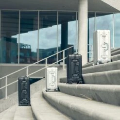 Aluminium Handbagage Koffer Mozzel Darrow - Reiskoffer Met Wielen - 51cm - Harde Koffer - Zilver -Optimaal Reisopslag Winkel 1200x1200 623