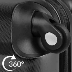 Monzana Hard Case Koffer Baseline L Zwart -Optimaal Reisopslag Winkel 1200x1200 725