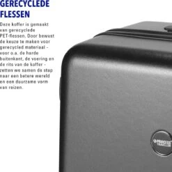 Princess Traveller Harlem - Reiskoffer - Zwart - L - 76cm -Optimaal Reisopslag Winkel 1200x1200 773