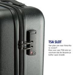 Princess Traveller Harlem - Reiskoffer - Zwart - L - 76cm -Optimaal Reisopslag Winkel 1200x1200 775