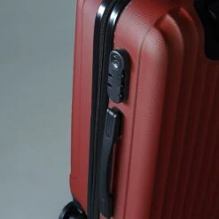 Handbagage Koffer 55cm Rood 4 Wielen Trolley Met Pin Slot -Optimaal Reisopslag Winkel 1200x1200 80
