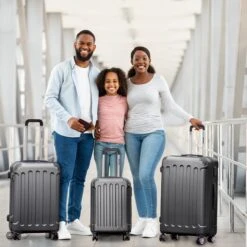 TRVLMORE Kofferset - 3 Delig - 38L (handbagage) + 70L + 110L - Donkergrijs 7 TRVLMORE Kofferset - 3 Delig - 38L (handbagage) + 70L + 110L - Donkergrijs -Optimaal Reisopslag Winkel 1200x1200 957