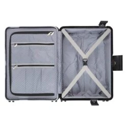 CarryOn Steward Kofferset - 3 Delige TSA Trolleyset - Koffers Met Vaste Kliksloten - Zwart -Optimaal Reisopslag Winkel 1200x1200 973