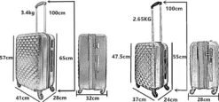 SB Travelbags Kofferset - 2 Delige 'Expandable' Koffer - Donker Grijs - 65cm/55cm 10 SB Travelbags Kofferset - 2 Delige 'Expandable' Koffer - Donker Grijs - 65cm/55cm -Optimaal Reisopslag Winkel 1200x561 1