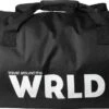 Gusta - Weekendtas - Zwart Met Tekst 'WRLD' - 55x30cm -Optimaal Reisopslag Winkel 1200x618
