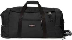 Eastpak LEATHERFACE M + Reistas, 69 Liter - Black -Optimaal Reisopslag Winkel 1200x668