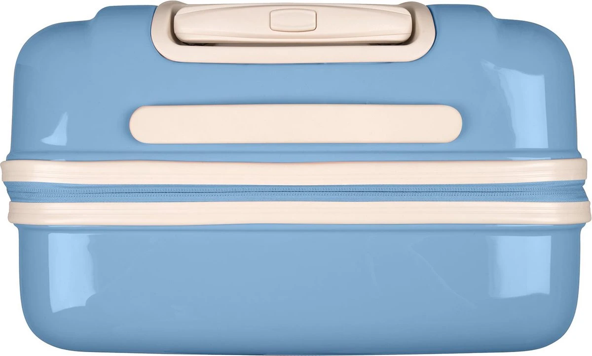 SUITSUIT - Fabulous Fifties - Alaska Blue - Reiskoffer (66 cm) SUITSUIT - Fabulous Fifties - Alaska Blue - Reiskoffer (66 Cm) -Optimaal Reisopslag Winkel