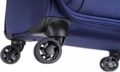 Decent D-Upright Medium Koffer - 66 Cm Expandable - TSA Slot - Donkerblauw -Optimaal Reisopslag Winkel 1200x723