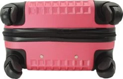 SB Travelbags Handbagage Koffer 55cm 4 Wielen Trolley - Roze -Optimaal Reisopslag Winkel 1200x773