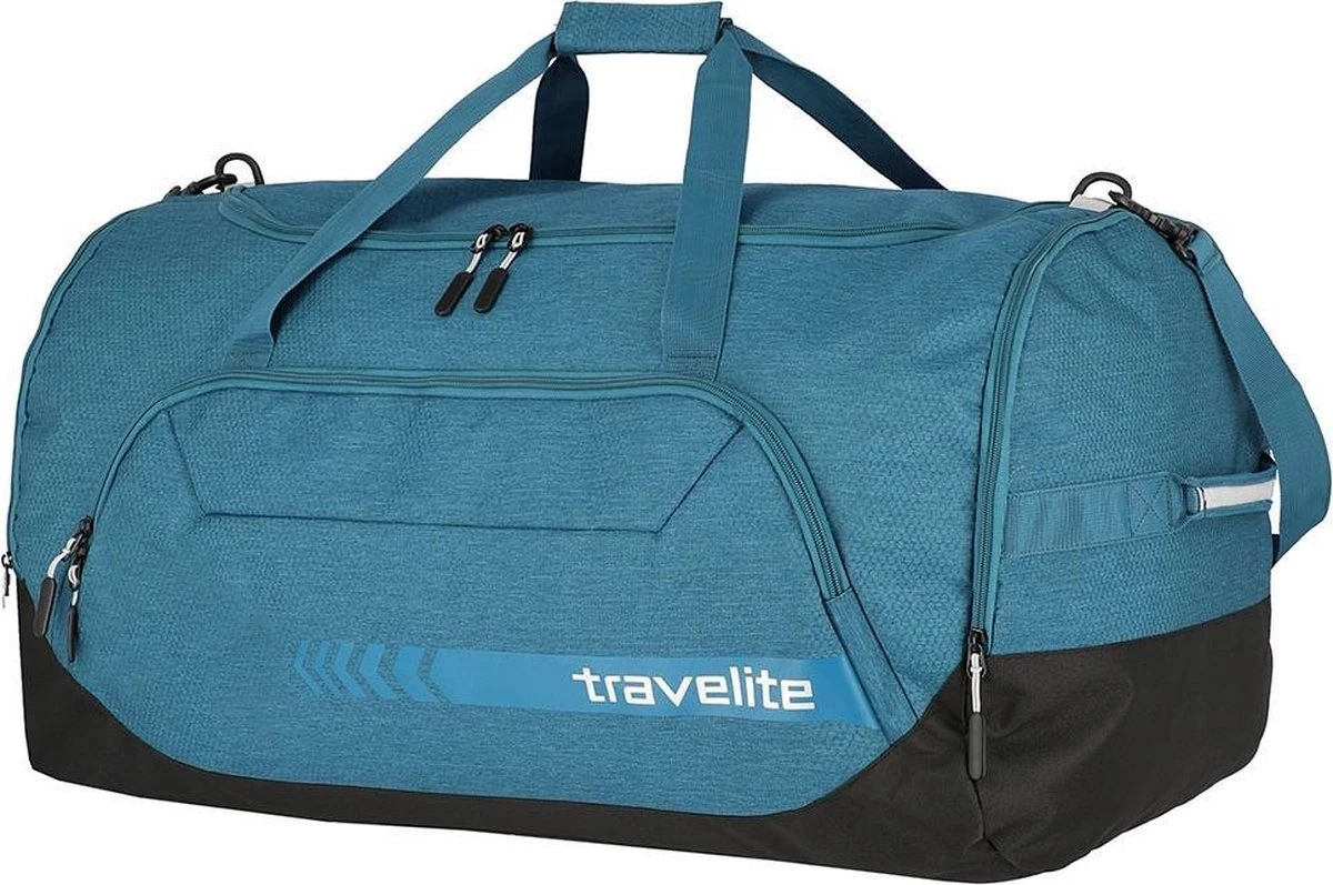 Travelite Reistas zonder wielen Kick Off - blauw Travelite Reistas Zonder Wielen Kick Off - Blauw -Optimaal Reisopslag Winkel 1200x797 4