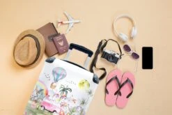 Koffer - Unicorn - Regenboog - Kinderen - 35x55x20 Cm - Handbagage - Trolley - Fotokoffer -Optimaal Reisopslag Winkel 1200x800 29