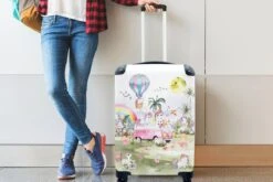 Koffer - Unicorn - Regenboog - Kinderen - 35x55x20 Cm - Handbagage - Trolley - Fotokoffer -Optimaal Reisopslag Winkel 1200x800 30
