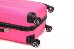 Decent Handbagage Koffer / Trolley / Reiskoffer - 50 Cm - 32 Liter - ABS - Neon-Fix - Roze -Optimaal Reisopslag Winkel 1200x800 6