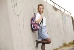 Enrico Benetti Andorra 46145 Laptoprugzak 14" - Roodrose Bloemenprint -Optimaal Reisopslag Winkel 1200x800 85