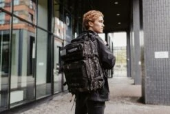 LAYSTON. - 45L Sport School Werk Rugtas - Sport Rugzak - Tactical Backpack - Waterafstotend - Camo Groen -Optimaal Reisopslag Winkel 1200x800 88