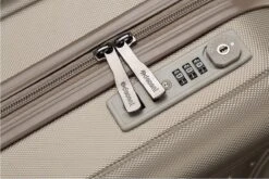 Decent Handbagage Koffer / Trolley / Reiskoffer - 42 Cm - 24 Liter - ABS - Maxi Air - Champagne -Optimaal Reisopslag Winkel 1200x802