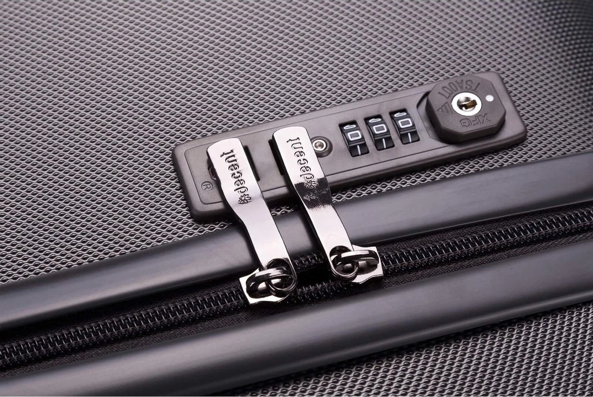 Decent Tranporto-One Grote koffer - 76 cm - TSA slot - Anthracite Decent Tranporto-One Grote Koffer - 76 Cm - TSA Slot - Anthracite -Optimaal Reisopslag Winkel 1200x804 1