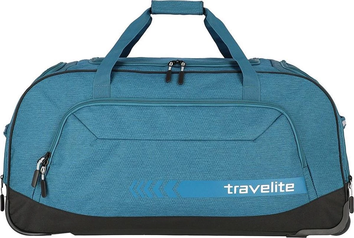 Travelite Reistas met wielen Kick Off - blauw Travelite Reistas Met Wielen Kick Off - Blauw -Optimaal Reisopslag Winkel 1200x808 1