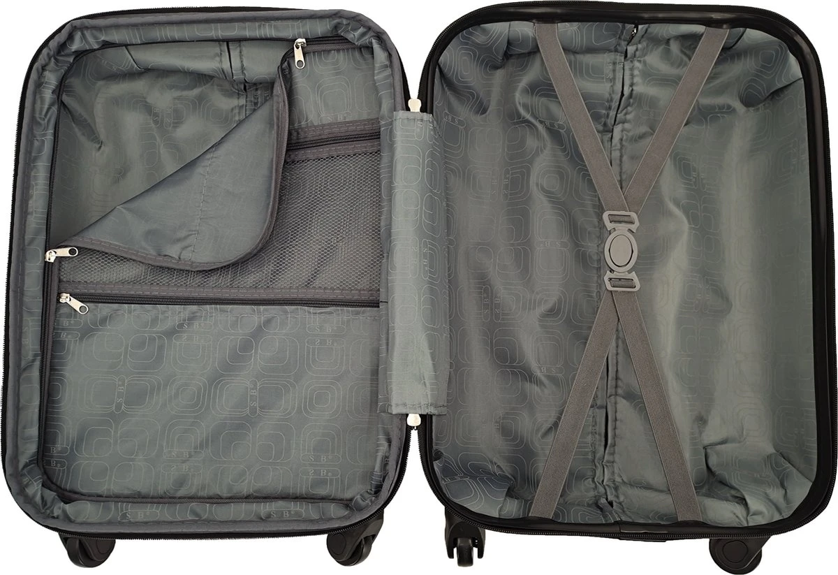 SB Travelbags kofferset - 2 delige 'Expandable' koffer - Donker Grijs - 65cm/55cm SB Travelbags Kofferset - 2 Delige 'Expandable' Koffer - Donker Grijs - 65cm/55cm -Optimaal Reisopslag Winkel 1200x823 6
