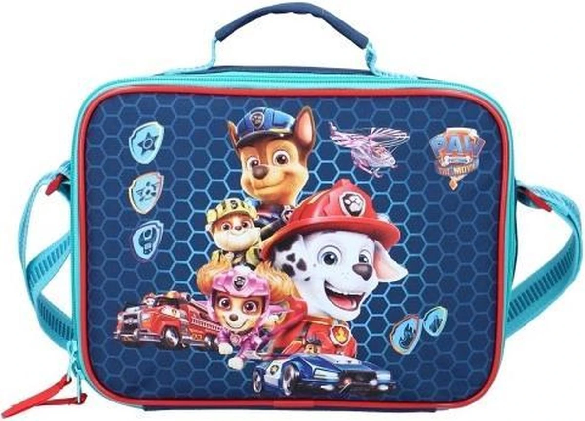Nickelodeon - PAW Patrol - Lunchtas Junior - 19 x 25 cm - Polyester - Navy Nickelodeon - PAW Patrol - Lunchtas Junior - 19 X 25 Cm - Polyester - Navy -Optimaal Reisopslag Winkel
