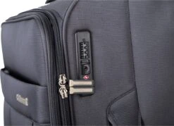 Decent D-Upright Large Koffer - 76 Cm Expandable - TSA Slot - Grijs -Optimaal Reisopslag Winkel 1200x872