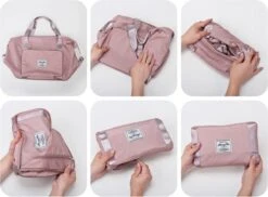 Merkloos Opvouwbare Handbagage Reistas – Opvouwbaar Tot 28 X 18 Cm – Blauw 4 Merkloos Opvouwbare Handbagage Reistas – Opvouwbaar Tot 28 X 18 Cm – Blauw -Optimaal Reisopslag Winkel 1200x883 1