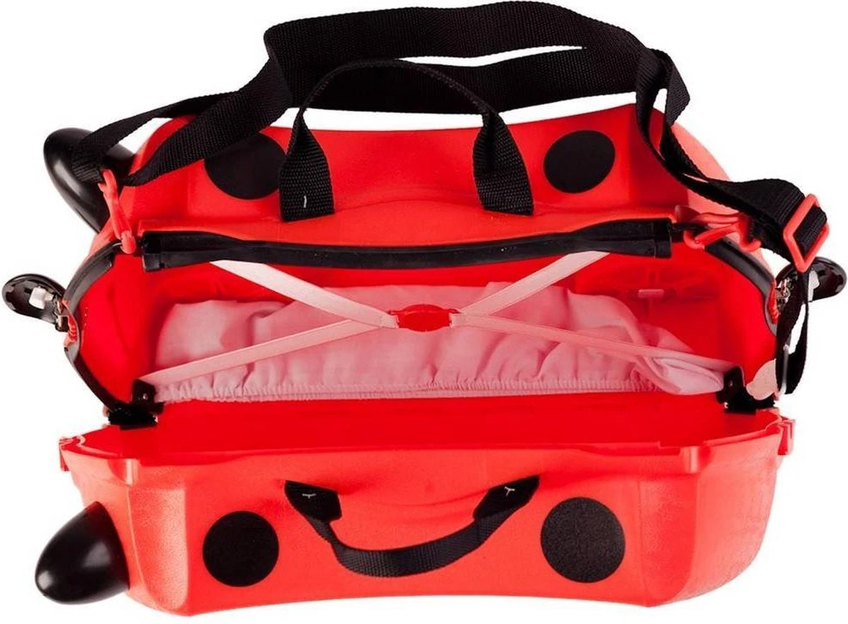 Trunki Ride-On Handbagage koffer 46 cm - Lieverheersbeestje Harley Trunki Ride-On Handbagage Koffer 46 Cm - Lieverheersbeestje Harley -Optimaal Reisopslag Winkel