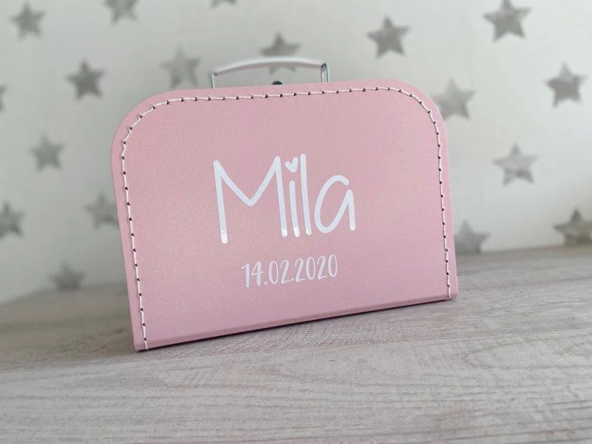 Kinder koffertje | Naam koffertje | logeerkoffer | kraamcadeau | baby | keuze uit diverse kleuren Kinder Koffertje | Naam Koffertje | Logeerkoffer | Kraamcadeau | Baby | Keuze Uit Diverse Kleuren -Optimaal Reisopslag Winkel 1200x900 3