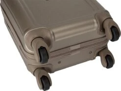 Decent Handbagage Koffer / Trolley / Reiskoffer - 42 Cm - 24 Liter - ABS - Maxi Air - Champagne -Optimaal Reisopslag Winkel 1200x904