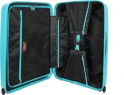 Decent CROSS-ONE PP Trolley 76 Cm - 94 Liter - TSA Slot - Lightblue -Optimaal Reisopslag Winkel 1200x924 1