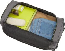 Travelite Basics Wheeled Duffle 70cm Expandable Grey/Green -Optimaal Reisopslag Winkel 1200x948 1