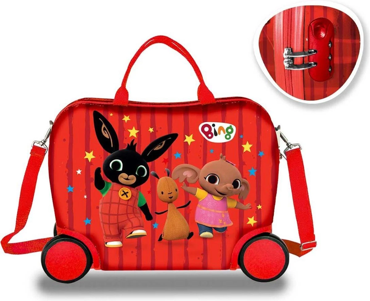 Bing Bunny Reiskoffer - 40 x 32 x 20 cm - Rood Bing Bunny Reiskoffer - 40 X 32 X 20 Cm - Rood -Optimaal Reisopslag Winkel 1200x977 1