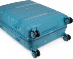 Decent ONE-CITY Large Koffer - 76 Cm - TSA Slot - Petrol -Optimaal Reisopslag Winkel 1200x978